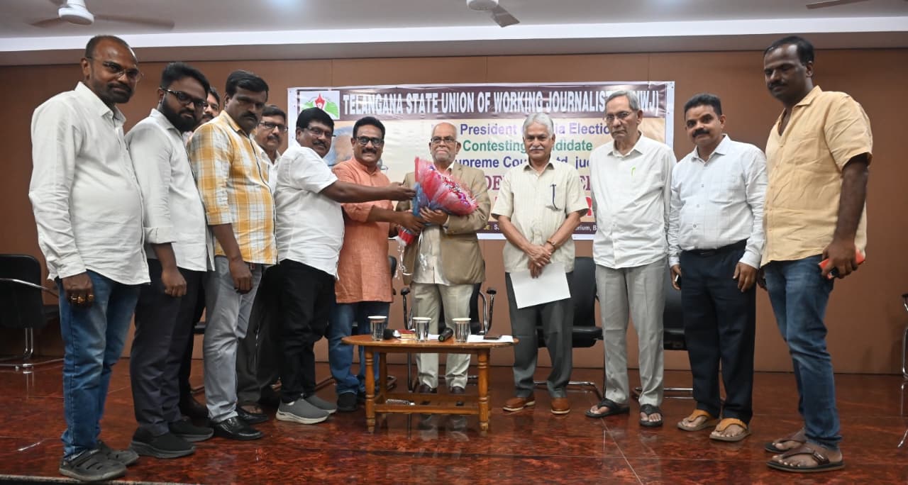 MEET-THE-PRESS with Justice Sudershan Reddy