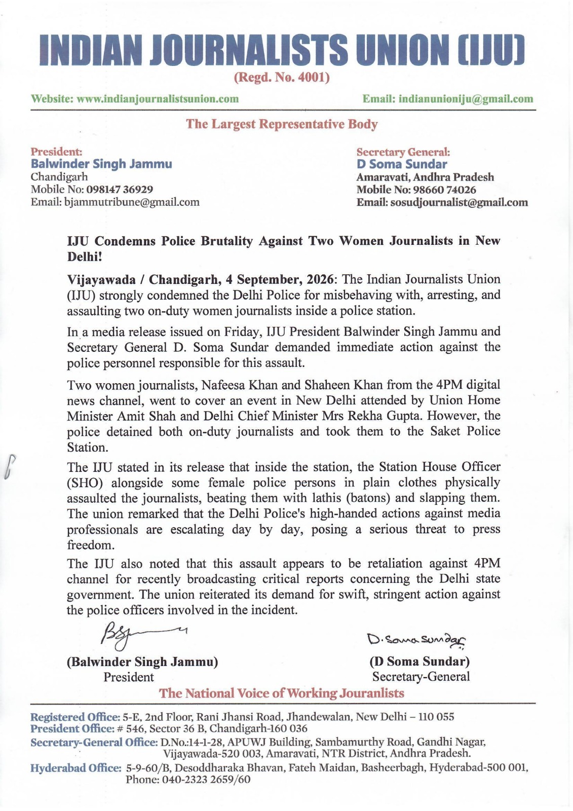Press Notes